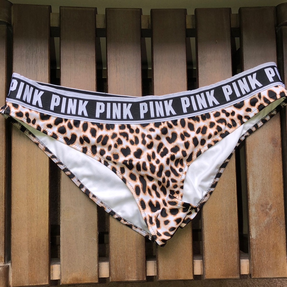 COPY - Victoria Secret PINK Leopard Bikini Bottoms